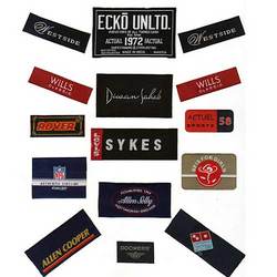 Manufacturers Exporters and Wholesale Suppliers of Computerised Woven Labels KAROL BAGH DELHI